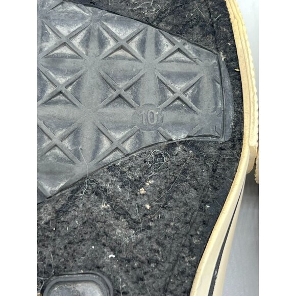 Airwalk Women's Suede & Faux Fur Lined High Top Sneakers Round Toe Size 10 Brown - Picture 8 of 9